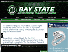 Tablet Screenshot of baystatebreakers.com